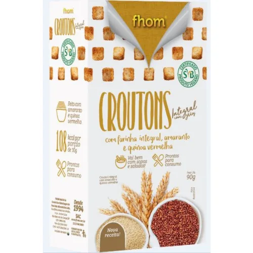 Croutons Fhom 90gr Integral - FHOM
