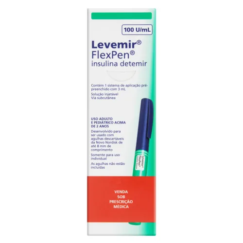 Levemir Flexpen Caixa 1sist Apl - Farmácia