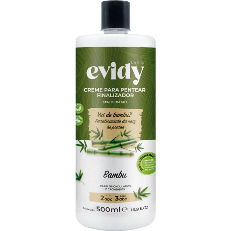 Creme para Pentear Evidy Bambu 500ml