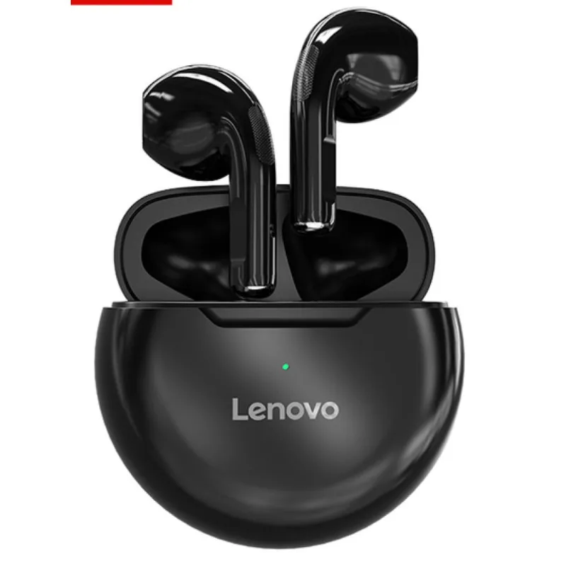 Fone de Ouvido sem Fio Lenovo HT38 Bluetooth 5.0 Cor Preto