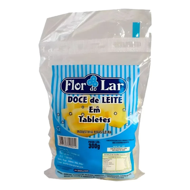 Doce Leite Flor do Lar Tablet 300g