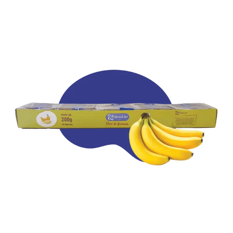 Doce Flor Do Lar Banana C/10 200g