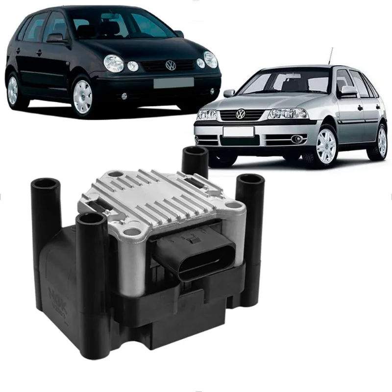Bobina Ignição Gol Fox 1.0 Golf 1.6 2.0 Motor Ea111 até 2021 NGK - NGK