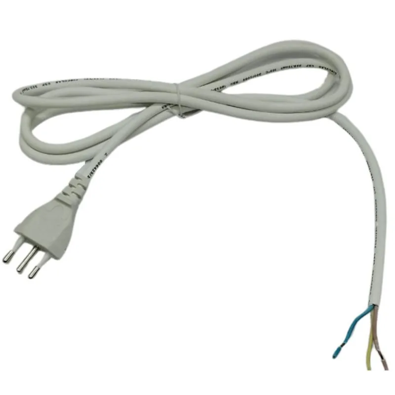 Cabo Plug Para Fritadeira Air Fryer Mondial 10a Branco