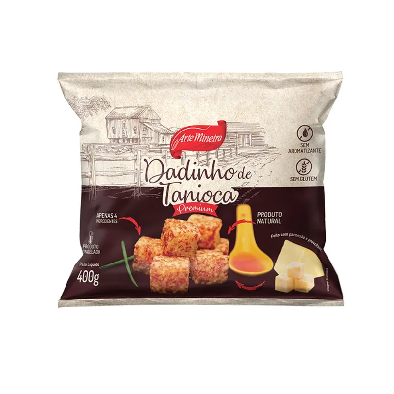 Dadinho de Tapioca Arte Mineira Tradicional 400g