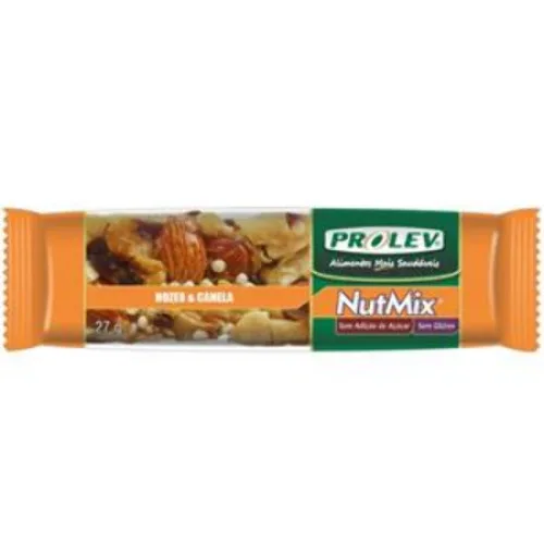 Barra Cereal Nutmix Zero Am/noz/can - PROLEV
