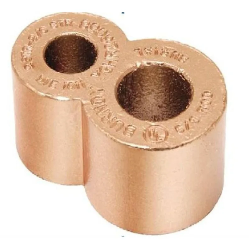 Conector Elétrico Aço Raycon Para Haste Terra 3/4" Cromado
