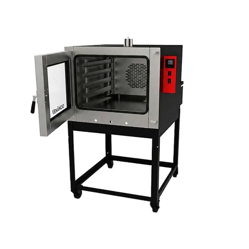 Forno Turbo Elétrico Venâncio Elétrica FVT5E Aço Carbono 230°C Controle Digital Timer Iluminação - VENANCIO - Agro