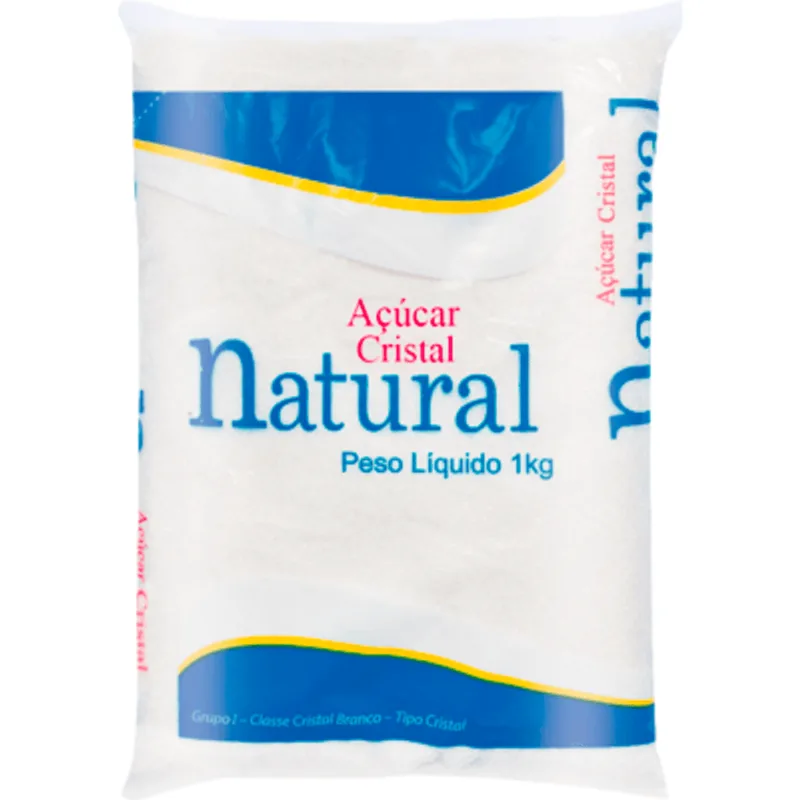Açúcar Natural Cristal 1kg