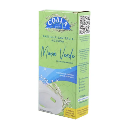 PASTILHA ADESIVA 10G MACA VERDE C/ 2 UN COALA - COALA