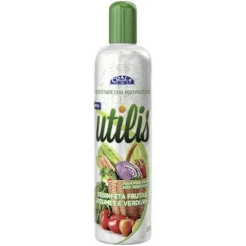 Desinf Coala Hortifruticola Utilis 300ml - COALA - Limpeza