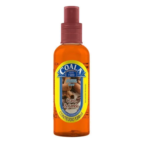 Aromat Coala Spray 120ml Cravo E Canela - COALA - Higiene E Beleza