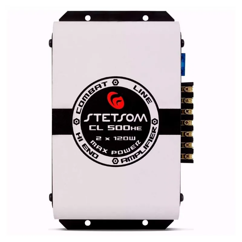 Módulo Amplificador Stetsom Cl500 He 120W Rms 2 Canais Booster