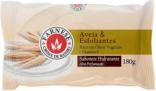 Sabonete Farnese Aveia - AVEIA - Higiene E Beleza