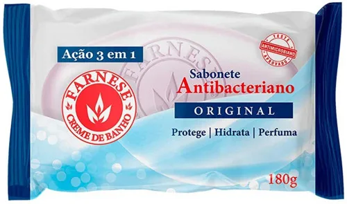Sabonete Farnese Ant Bac Original - ORIGINAL - Higiene E Beleza