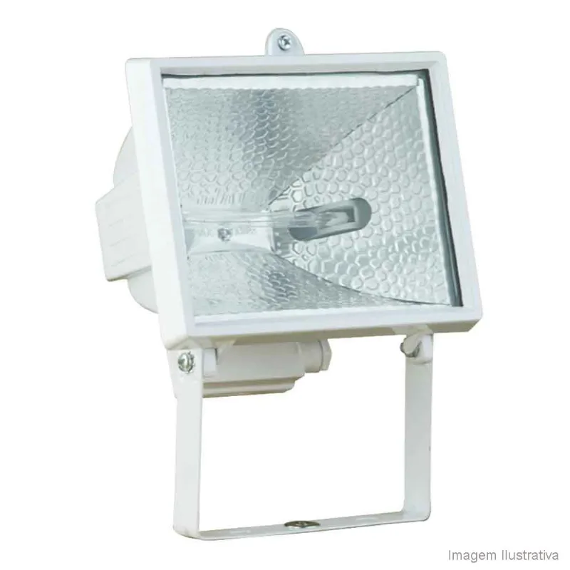 Refletor Hal Max de alumínio 300W branco Bronzearte