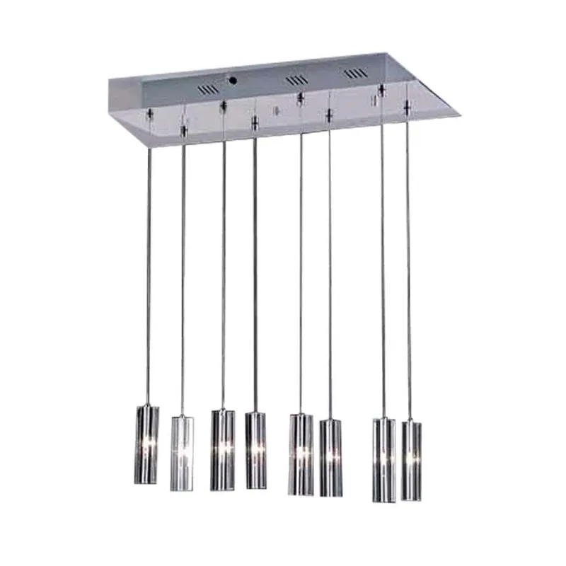 Pendente para 8 lâmpadas JC G4 bipino 20W 127V Bronzearte