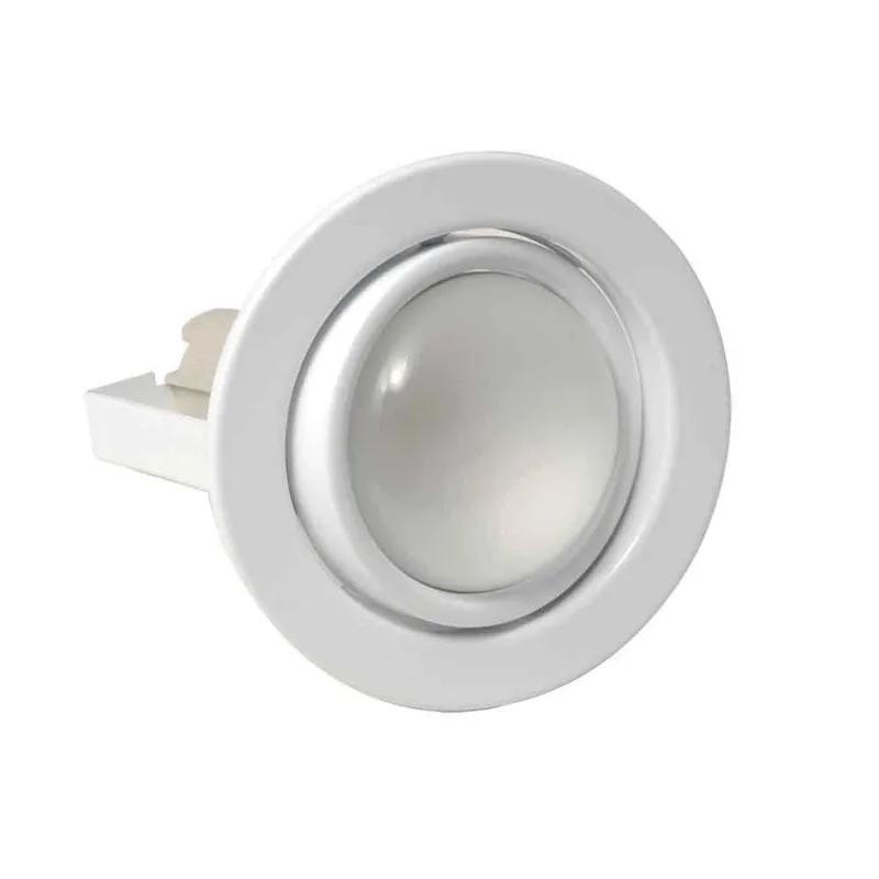 Embutido de aço móvel 60W branco Bronzearte - Bronzearte
