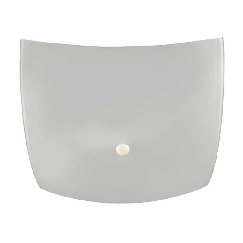 Plafon quadrado grande Central branco Bronzearte - Bronzearte