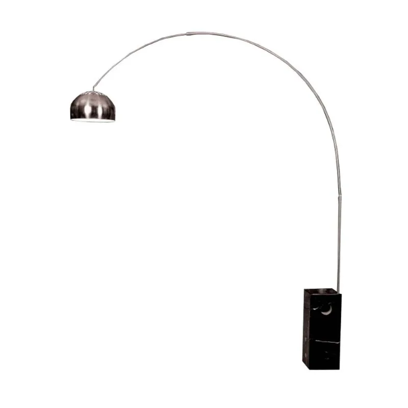 Luminária de coluna Aquille Baby para lâmpada E27 100W com base preta Bronzearte - Bronzearte