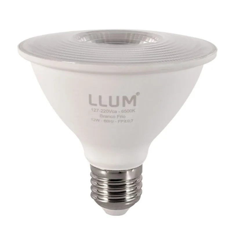 Lâmpada Power Led Par30 12w 3000k Bivolt Bronzearte
