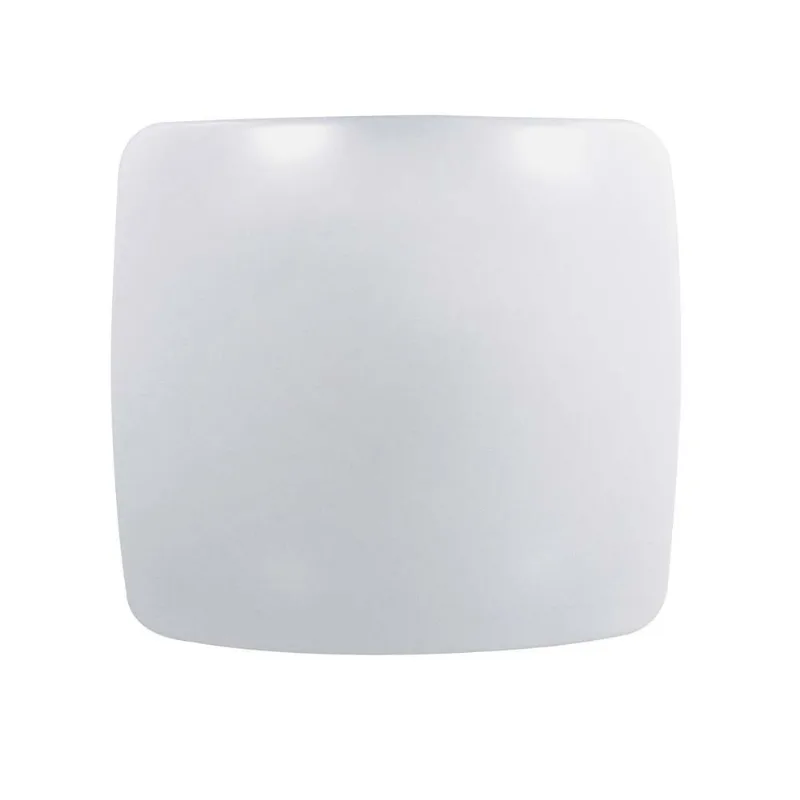 Plafon Smart LED quadrado em acrílico 27X27cm 10W 6400K luz branca 220V Bronzearte - Bronzearte