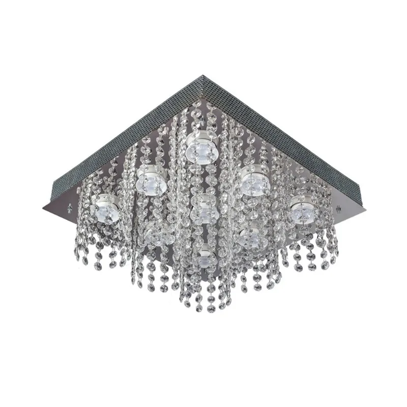 Plafon 4,5W GU10 cromado IX9LZ Bronzearte - Bronzearte