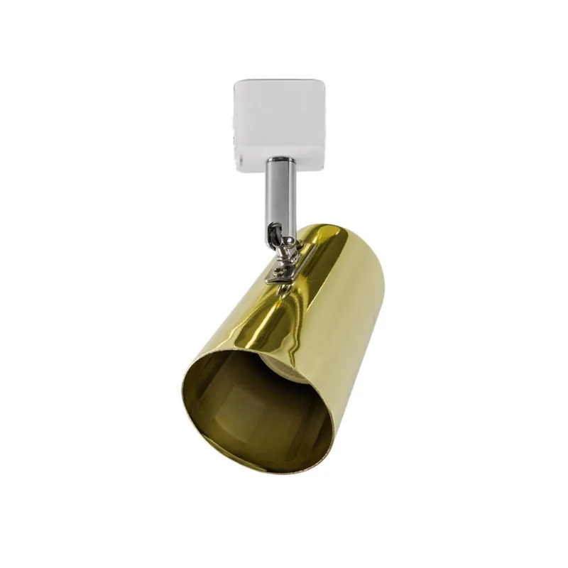 Spot de sobrepor para trilho 60W dourado Bronzearte - Bronzearte