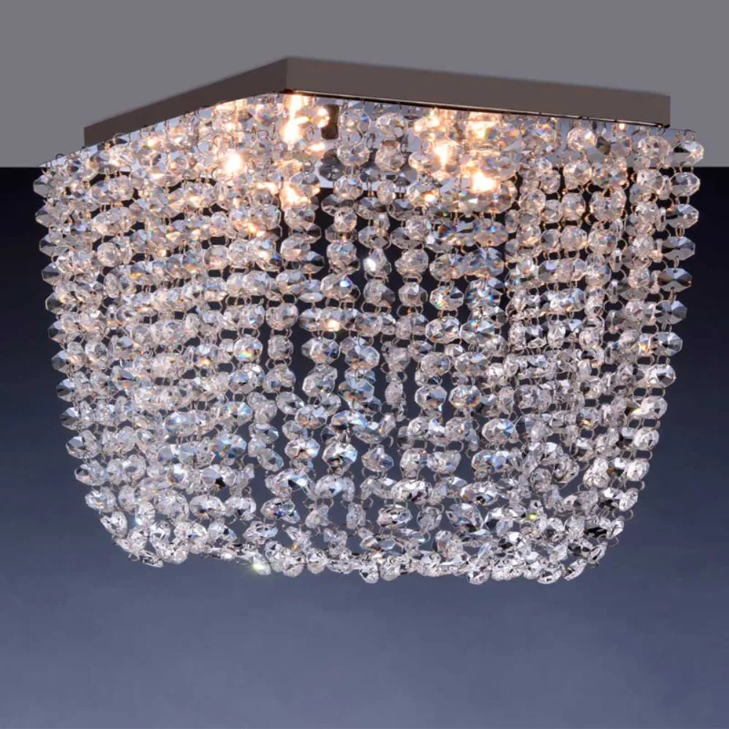 Luminária de sobrepor 4,5W G9 espelhado PEN4LZSQG9 Bronzearte