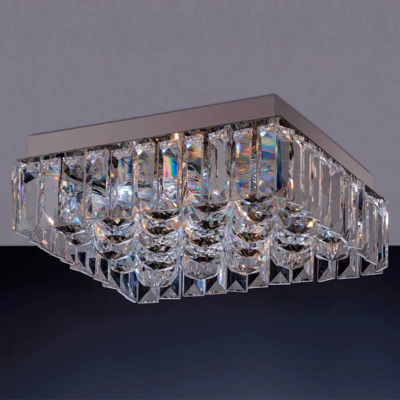 Luminária de sobrepor 4,5W G9 espelhado PEN4LZSQ Bronzearte