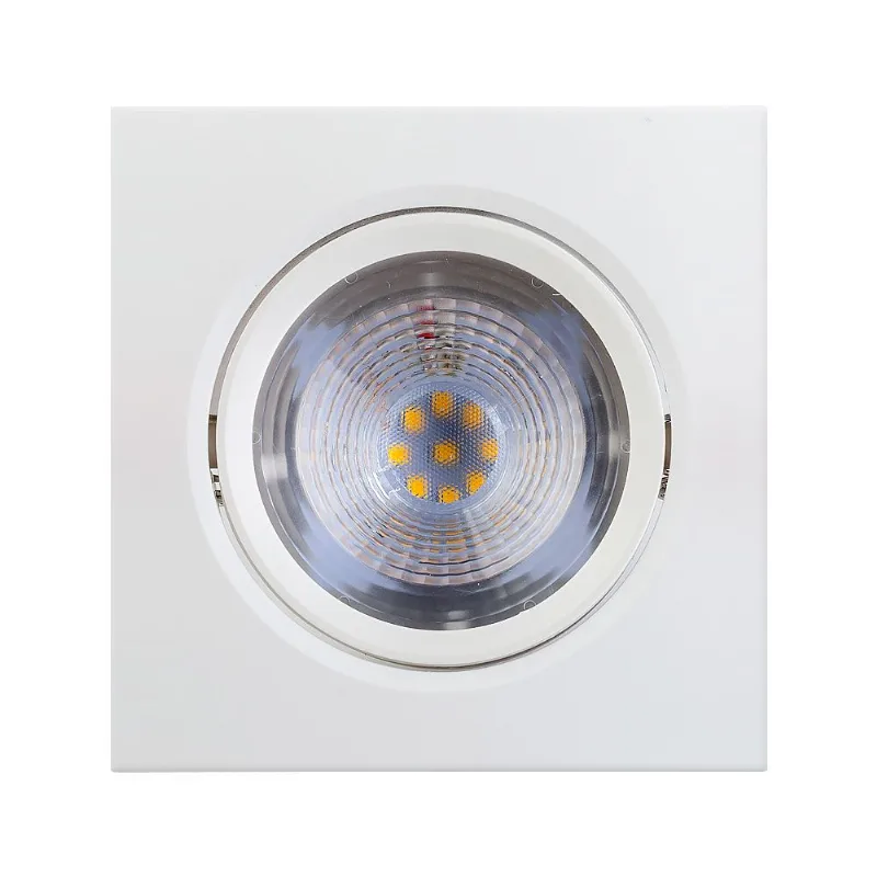 Spot de embutir Bronzearte Llum quadrado LED 10W 3000K amarela Easy - Bronzearte