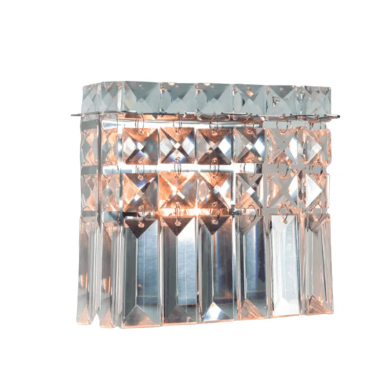 arandela paris cris 1xg9 16x16cm bronzearte - GPPR161201ARQV2