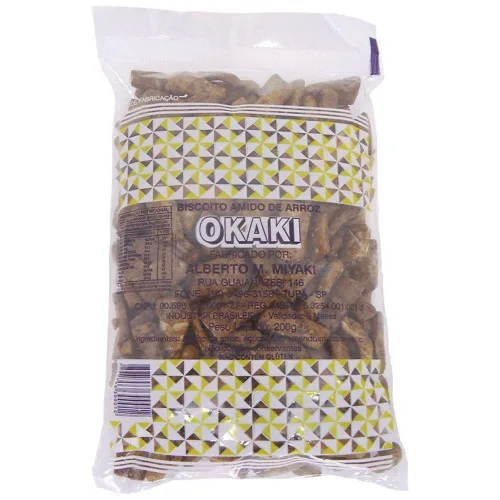 Biscoito Okaki Tupa Esp/amendoim - AMENDOIM
