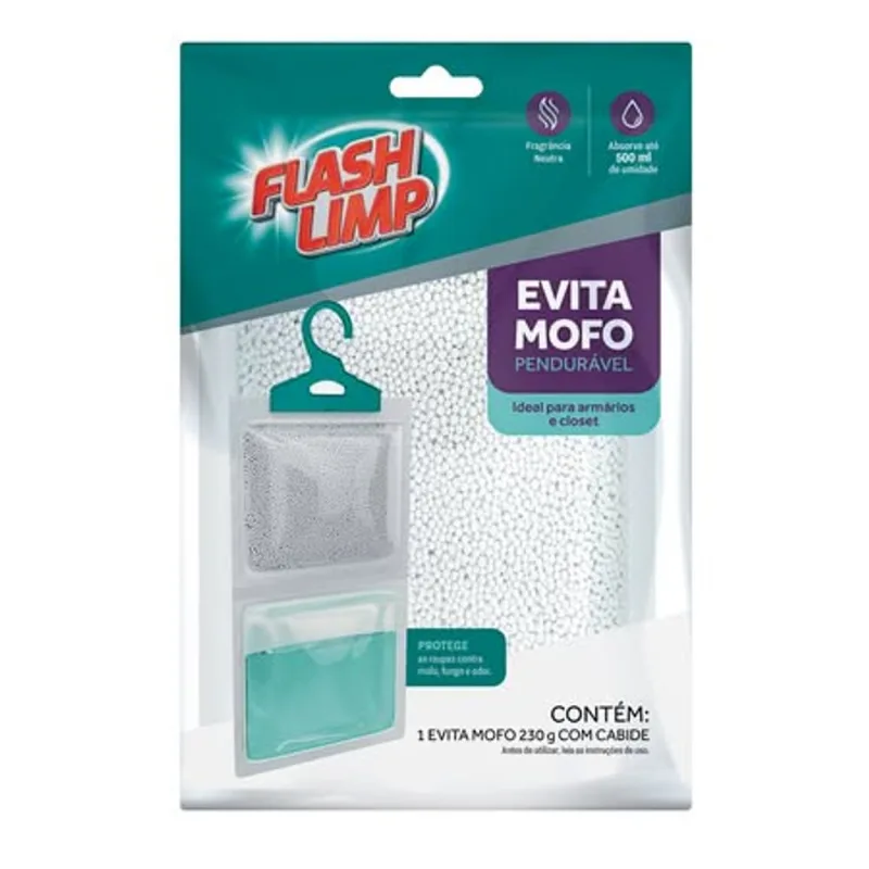 Evita Mofo Pendurável 230 G, Com Cabide, Flash Limp