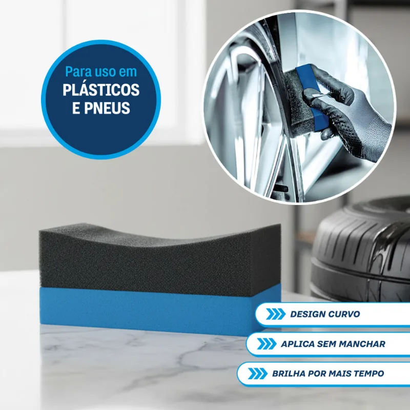 Esponja Aplicadora - Pneus e Plásticos