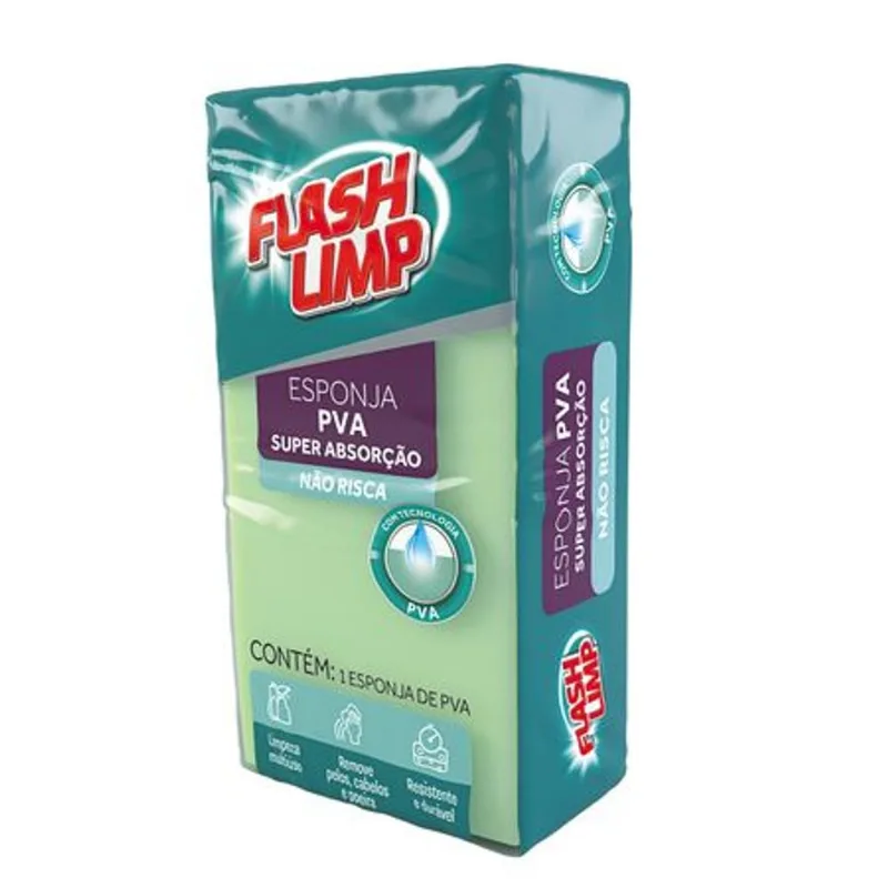 Esponja Pva Super Absorção, Limpa e seca. Esponja Pva Super Absorcao