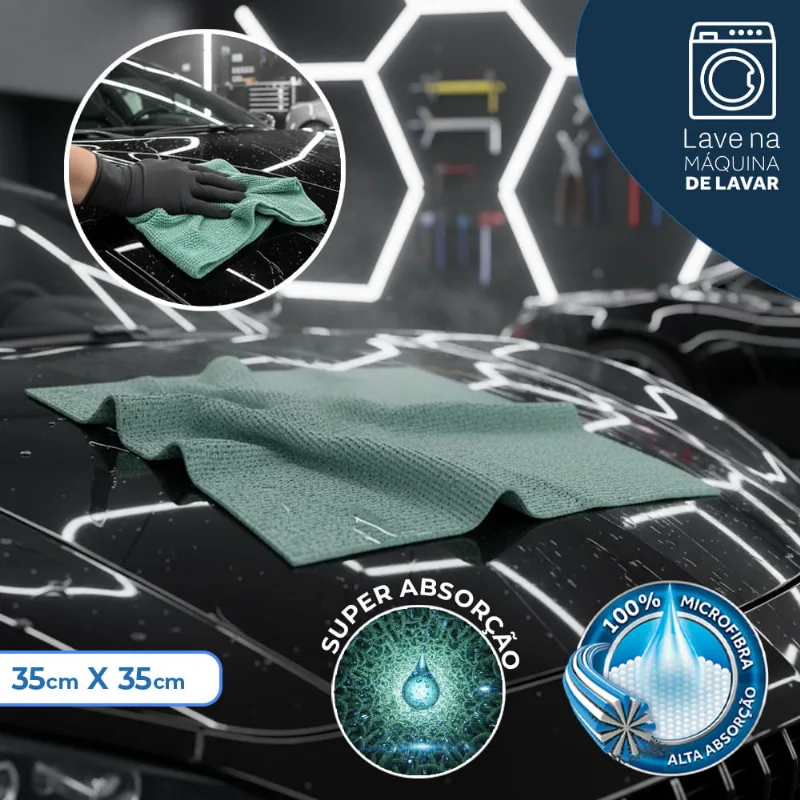Pano Microfibra Automotivo Plus