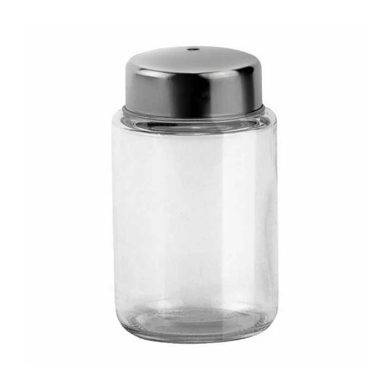 Paliteiro Com Tampa Inox Euro Home - Vidro