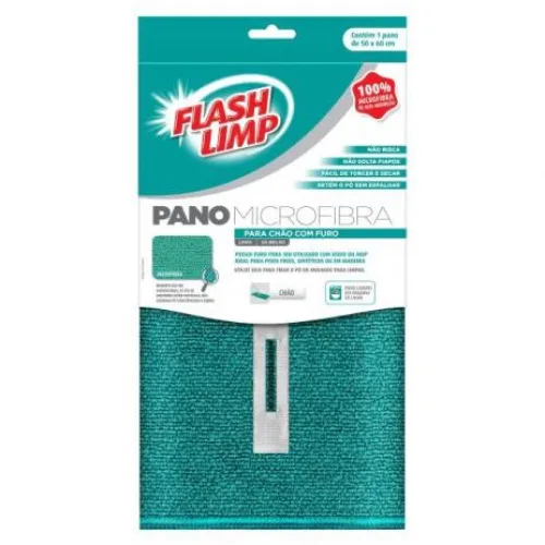 PANO FLASH LIMP MICROFIBRA PARA CHAO - FLASH LIMP