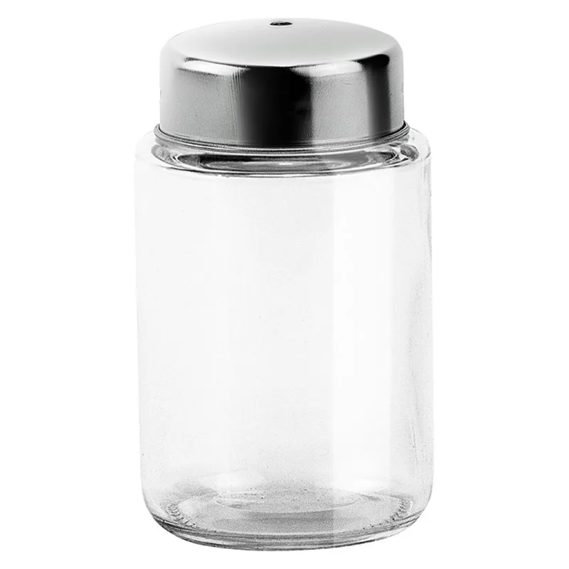 Paliteiro Euro Vidro com Tampa Inox