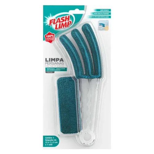 Limpa Persianas Microfibra Flash Limp - FLASH LIMP