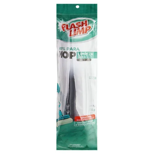 Refil Mop Melare Plus Limp. Geral - FLASH LIMP