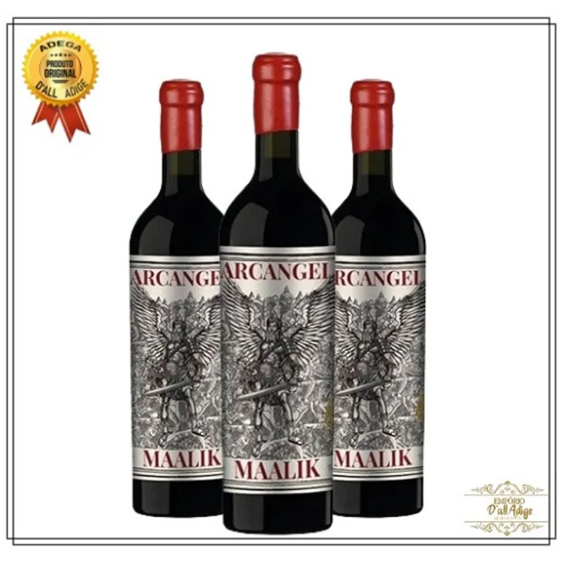 Kit 3 Vinhos Arcangel Maalik Cabernet Sauvignon