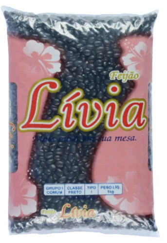Feijao Preto Livia 1kg - PRETO - Mercearia