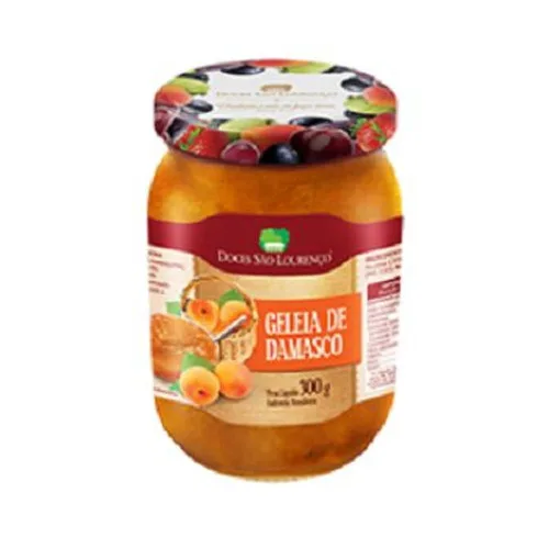 Geleia De Damasco 300g São Lourenço - DOCES SAO LOURENCO