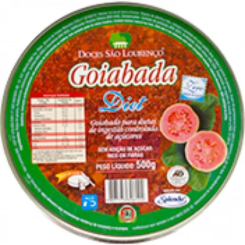 Goiabada Lisa Diet S. Lour Lata - DOCES SAO LOURENCO - Mercearia