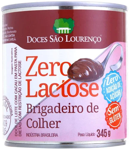 Brigadeiro 345g Zero Zero São Lourenço - DOCES SAO LOURENCO
