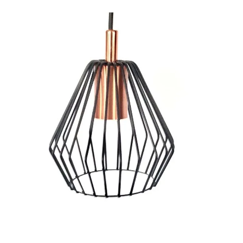 Pendente Aramado 6184 Preto 1L Vizza - Pantoja
