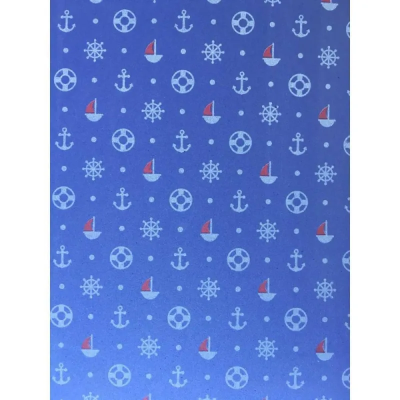 Placa em EVA Estampado 60X40CM Marinheiro 2MM - Make+