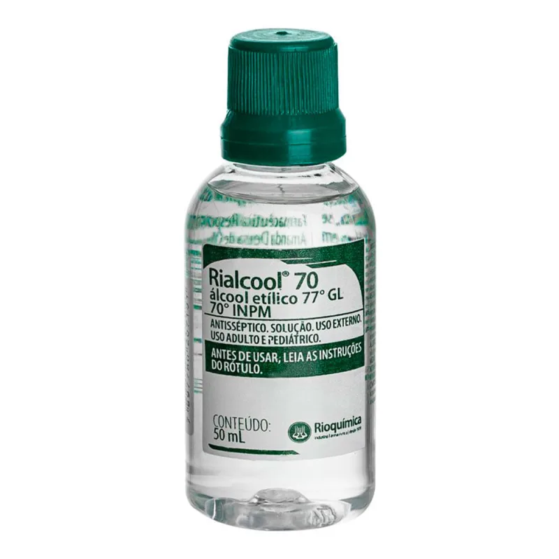 Riacoll Alcoól 70 Antisséptico Com - Rioquimica